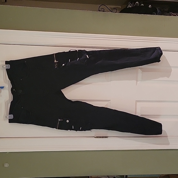 Focus Jeans Jeans Mens Black Cargo Pockets Jeans Poshmark